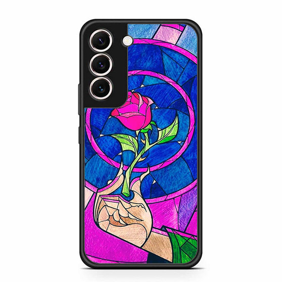 beauty and the beast rose Samsung Galaxy S22 | S22+ Case