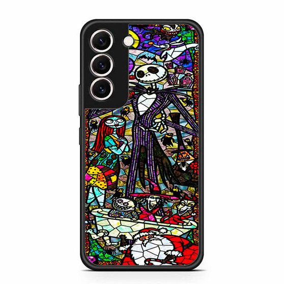 Nightmare before christmas stained glass Samsung Galaxy S22 | S22+ Case
