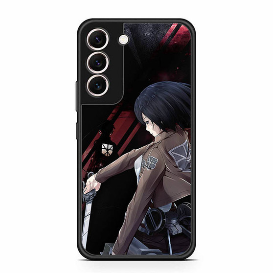 Attack On Titan Mikasa Quotes 2 Samsung Galaxy S22 | S22+ Case