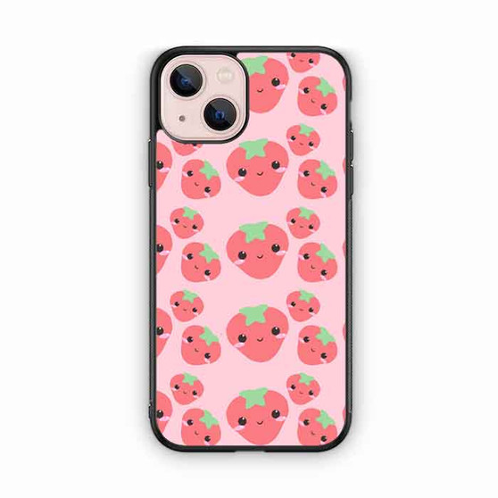 Cute Strawberry iPhone 13 Mini Case
