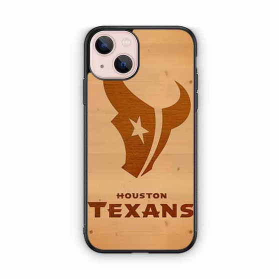 houston texans wood iPhone 13 Mini Case