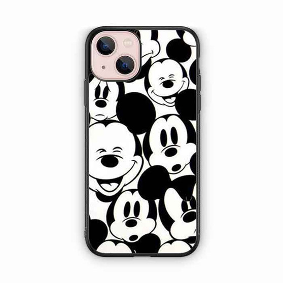 Mickey Mouse Face Collage iPhone 13 Mini Case
