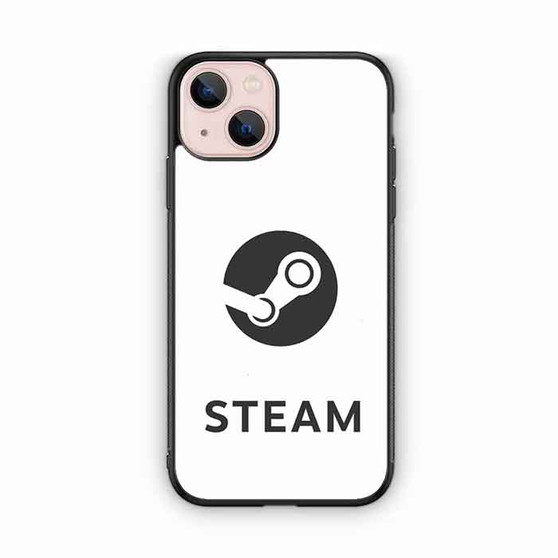 Steam Logo White iPhone 13 Mini Case