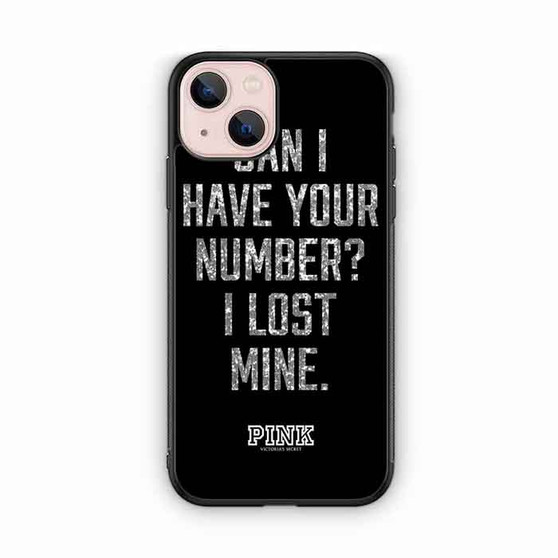 Victoria's Secret Pink Quotes iPhone 13 Mini Case