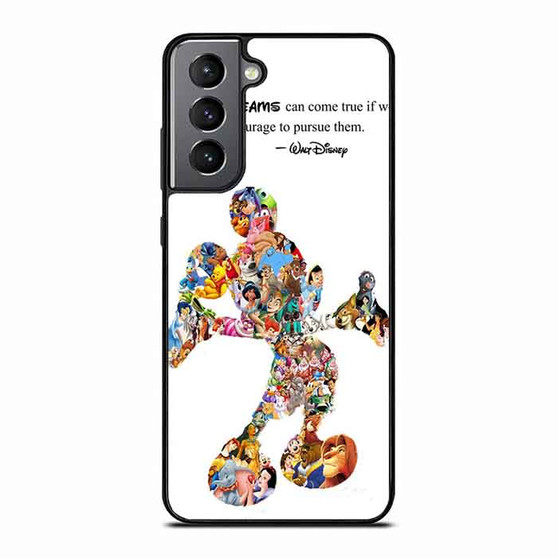 Mickey Mouse Character Montage Samsung Galaxy S21 FE 5G Case