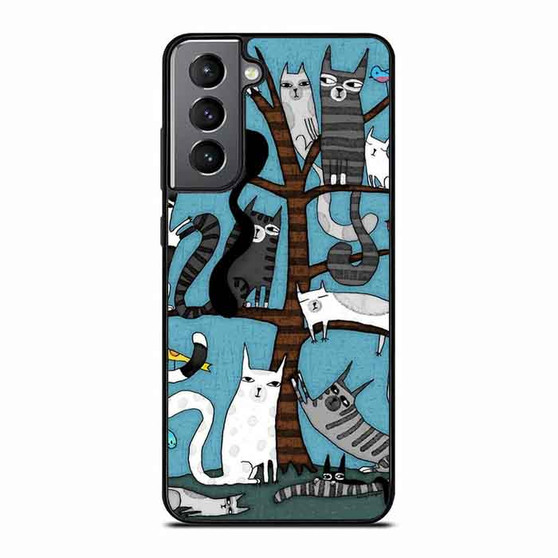 Cat Tree Samsung Galaxy S21 FE 5G Case