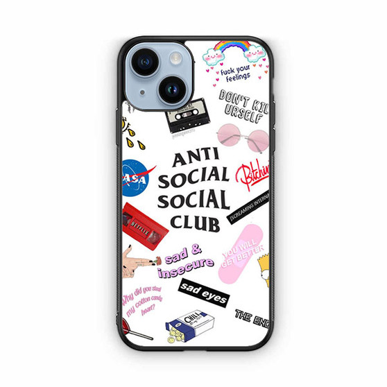 Anti Social Social Club 1 iPhone 14 Case