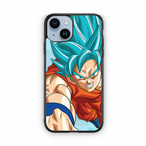 Dragonball Z Son Goku saiyan Blue 2 iPhone 14 Case Dragonball Z Son Goku saiyan Blue 2 iPhone 14 Case