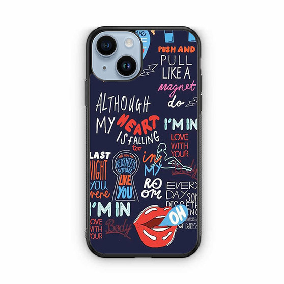 Ed Sheeran Quotes 2 iPhone 14 Case