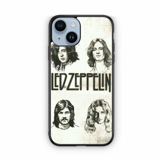 Led Zeppelin Poster art iPhone 14 Case