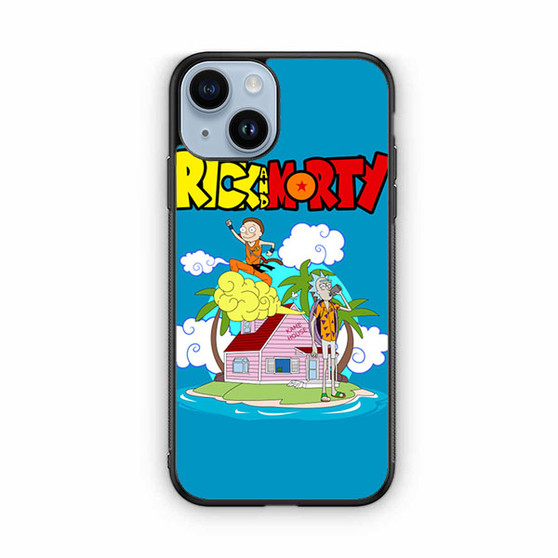 rick and morty dragonball parody iPhone 14 Case
