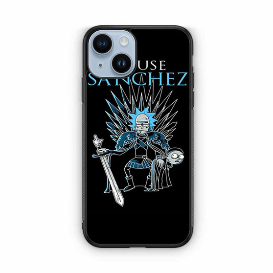 Rick And Morty In Iron Throne iPhone 14 Case