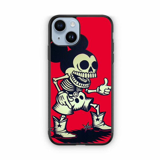 shia labeouf Mickey Mouse Rock Skull iPhone 14 Case