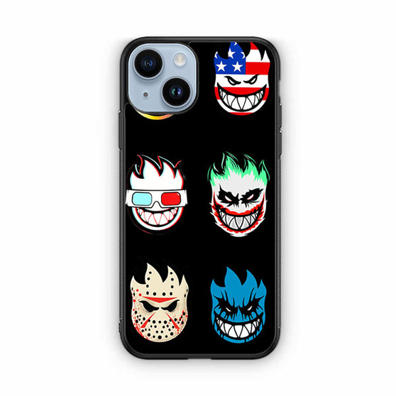 Spitfire Faces Skateboard iPhone 14 Case