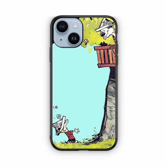 Tree House Calvin and Hobbes iPhone 14 Case Tree House Calvin and Hobbes iPhone 14 Case