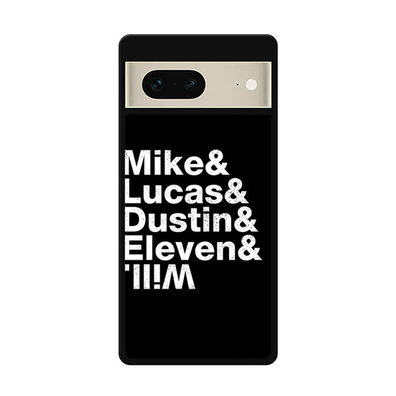 Stranger Things Mike Lucas Dustin Eleven Will Google Pixel 7 | Google Pixel 7 Pro Case