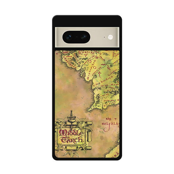 The Lord Of the rings Middle Earth map Google Pixel 7 | Google Pixel 7 Pro Case