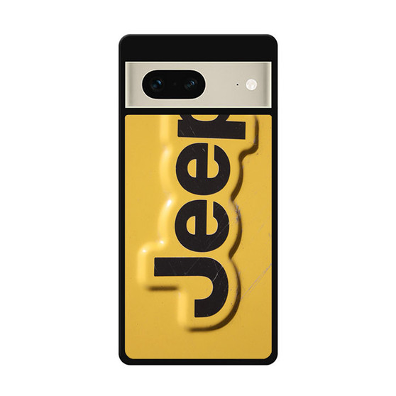 Yellow Jeep Plat Google Pixel 7 | Google Pixel 7 Pro Case