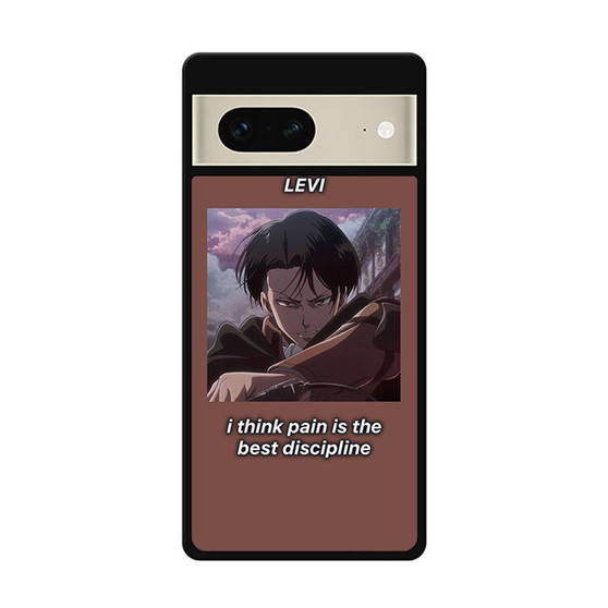 Attack on Titan Levi Quotes Google Pixel 7 | Google Pixel 7 Pro Case
