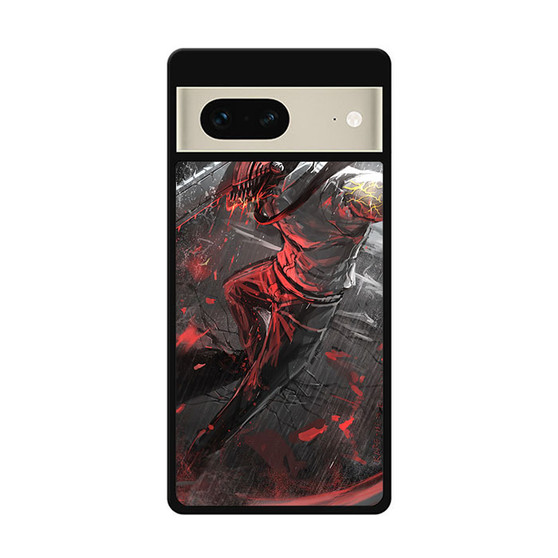 Denji Devil Mode in Rain Google Pixel 7 | Google Pixel 7 Pro Case
