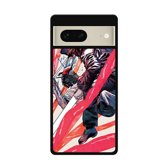 Denji VS Katana Man Cover Google Pixel 7 | Google Pixel 7 Pro Case
