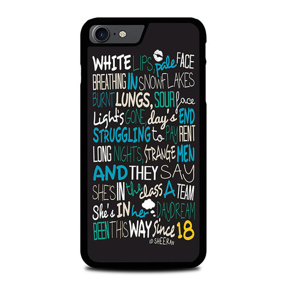 Ed Sheeran Quotes 3 iPhone SE 2022 Case