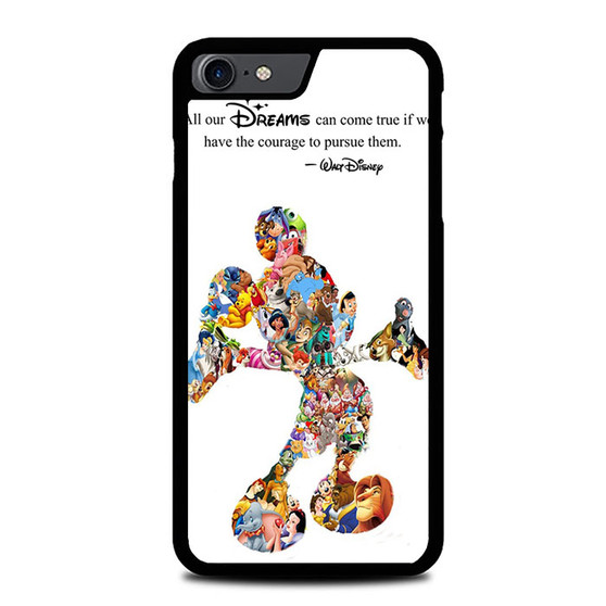Mickey Mouse Character Montage iPhone SE 2022 Case