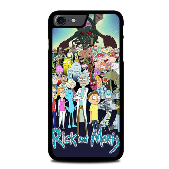 Rick And Morty All Character iPhone SE 2022 Case