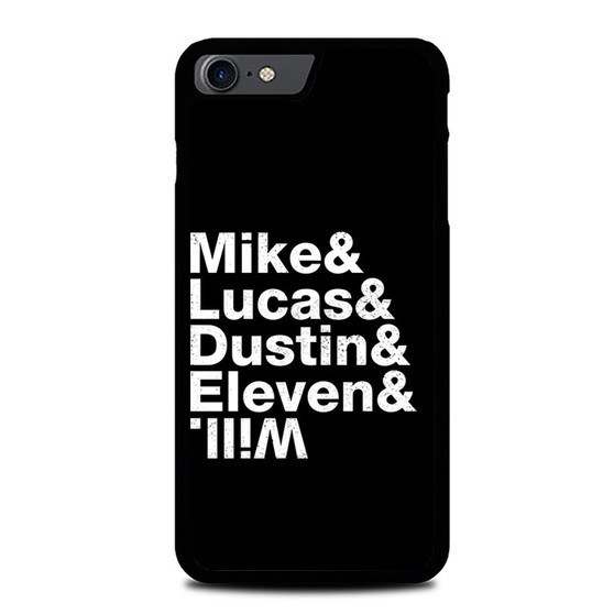 Stranger Things Mike Lucas Dustin Eleven Will iPhone SE 2022 Case