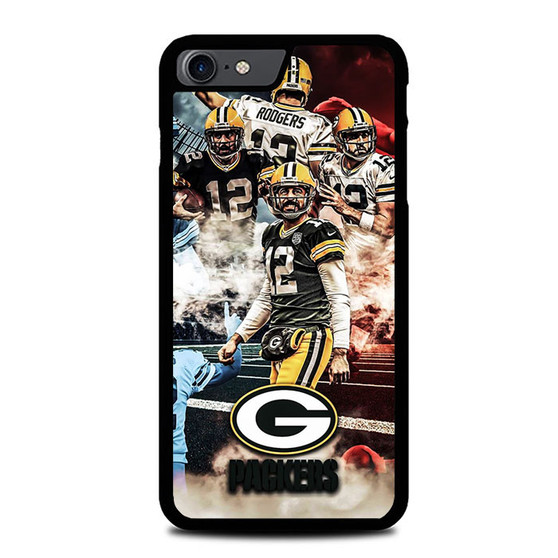 Green Bay Packers Aaron Rodgers Collage iPhone SE 2022 Case Green Bay Packers Aaron Rodgers Collage iPhone SE 2022 Case
