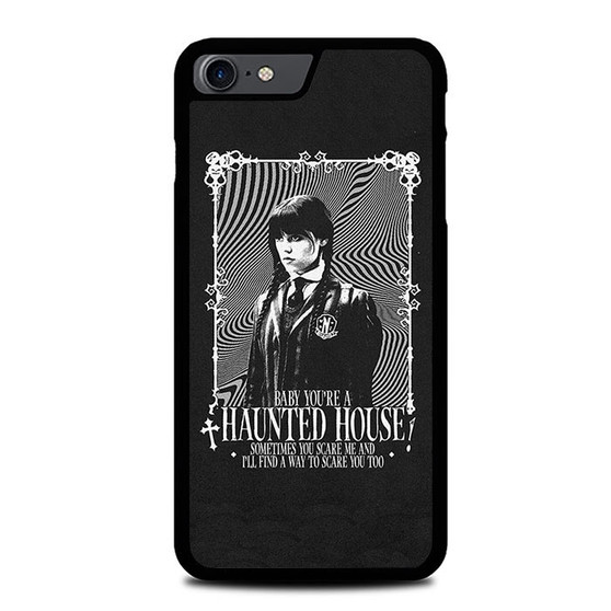 Wednesday The Addams Familly Quotes iPhone SE 2022 Case