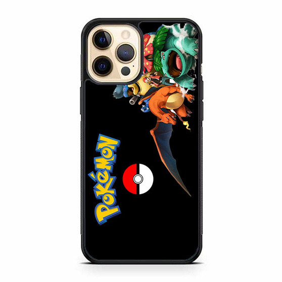 Pokemon in Black iPhone 12 Pro | iPhone 12 Pro Max Case