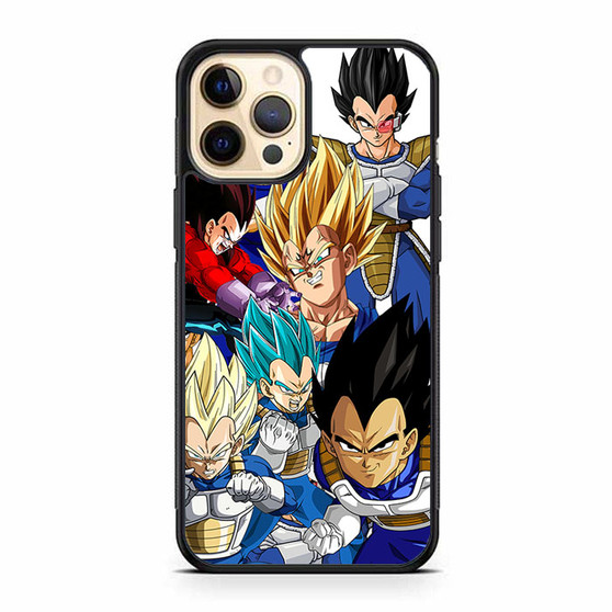 Vegeta Dragon Ball Collage iPhone 12 Pro | iPhone 12 Pro Max Case