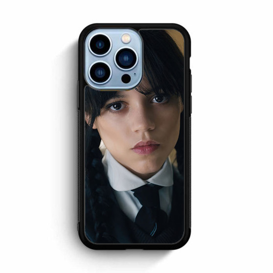 Wednesday Jenna Ortega Flat Face iPhone 13 Pro | iPhone 13 Pro Max Case