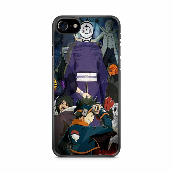 Obito Collages Naruto Shippuden iPhone SE 2020 Case