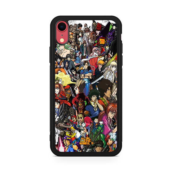 Anime Pop Culture Collage iPhone XR Case