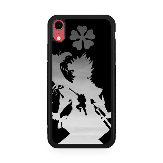 Black Clover Asta Siluet iPhone XR Case