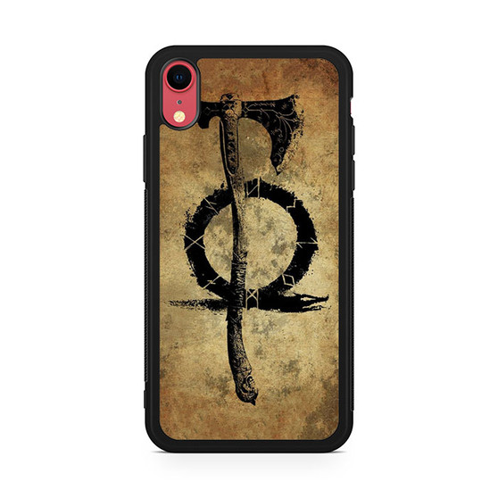 God of War Ragnarok Logo Axe iPhone XR Case