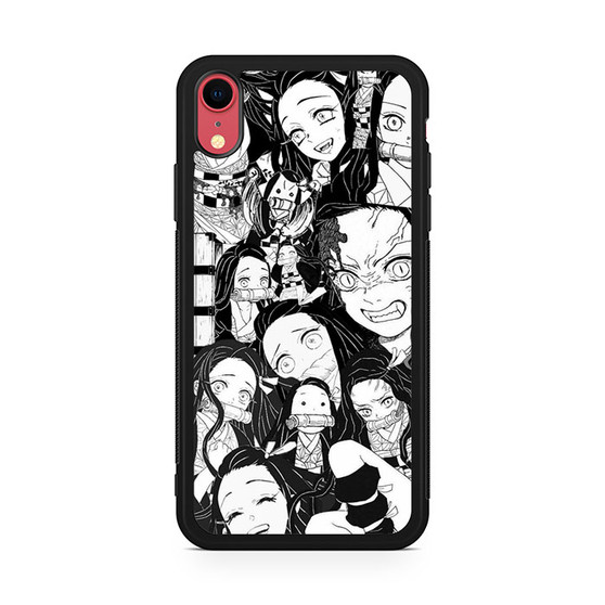 Nezuko Demon Slayer Collage iPhone XR Case