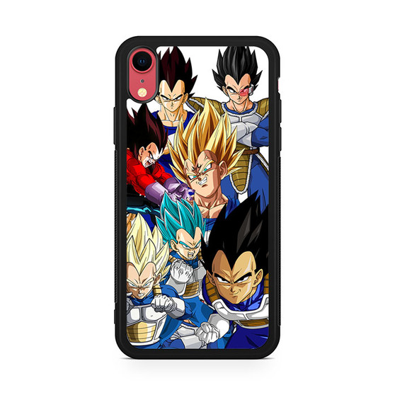 Vegeta Dragon Ball Collage iPhone XR Case