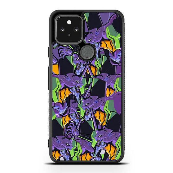 Evangelion Unit-01 Collage Google Pixel 5 | Pixel 5a With 5G Case