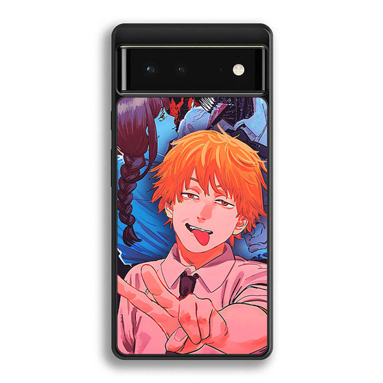 Denji and Makima Google Pixel 6 | Google Pixel 6a | Google Pixel 6 Pro Case Denji and Makima Google Pixel 6 | Google Pixel 6a | Google Pixel 6 Pro Case