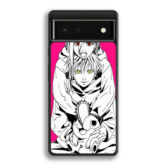Denji Power and Pochita Google Pixel 6 | Google Pixel 6a | Google Pixel 6 Pro Case Denji Power and Pochita Google Pixel 6 | Google Pixel 6a | Google Pixel 6 Pro Case
