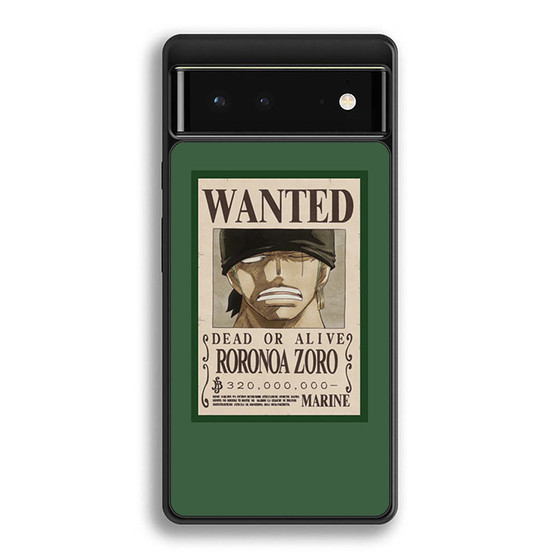 One Piece Roronoa Zoro Bounty Google Pixel 6 | Google Pixel 6a | Google Pixel 6 Pro Case