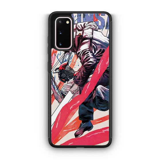 Denji VS Katana Man Cover Samsung Galaxy S20 5G Case