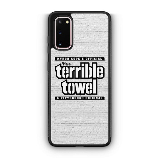 The Terrible Towel Pittsburgh Steelers in Brick Samsung Galaxy S20 5G Case