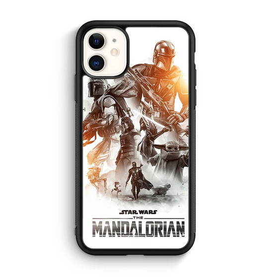 Star Wars The Mandalorian Poster iPhone 11 Case