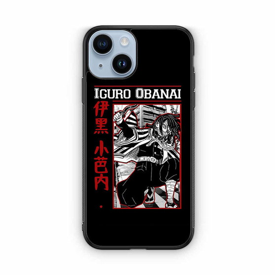 Demon Slayer Iguro Obanai iPhone 14 Case
