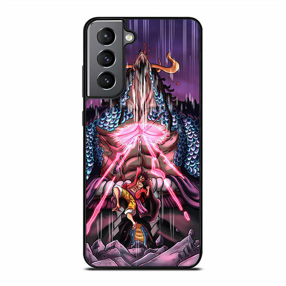 One Piece Luffy Vs Kaido Samsung Galaxy S21 5G Case