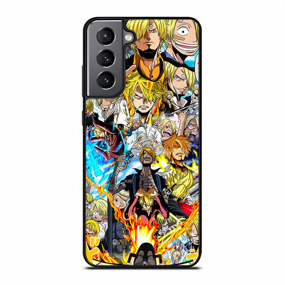 One Piece Sanji Collages 2 Samsung Galaxy S21 5G Case